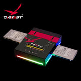 Digifast M.2 NVMe SATA RGB Cloner And Eraser 1-1, Customizable RGB Design, Cross Duplication, Copy upto 24 GB/min